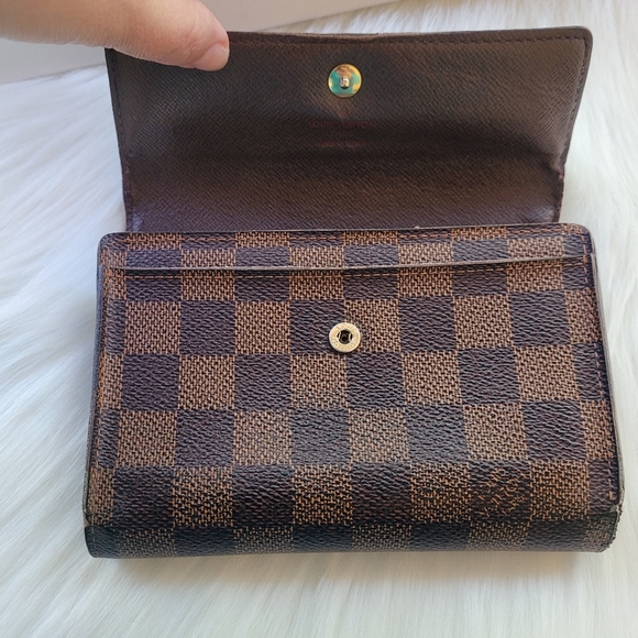 Louis Vuitton Damier Portefeuille Alexandra Trifold Wallet - Picture 7 of 16